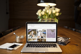 电脑办公场景样机