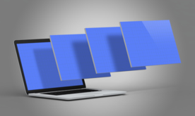 电脑屏幕展示样机