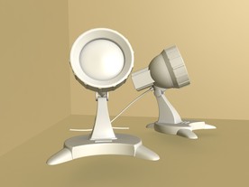 聚光灯 C4D模型 射灯 吊灯