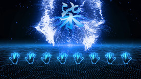 八手掌启动仪式AE模板