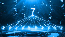 蓝色10人启动仪式PR模板