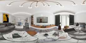 3DMAX现代全景家装