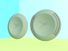 钟表素材模型 时尚挂钟 C4D