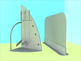 壁炉模型 壁炉设施 C4D模型