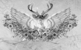 北欧新品装饰墙画 TIF分层