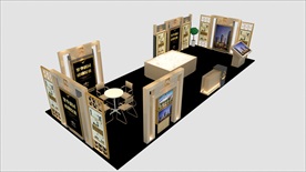 绿地玉晖地产展陈3D设计