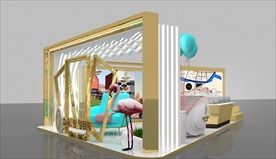 金地风华国际美陈展陈展台设计