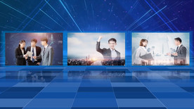 科技宣传照片墙ae模板