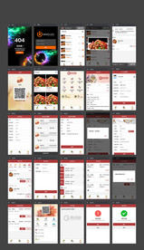 轮上乐乐私厨系统手机全套页面