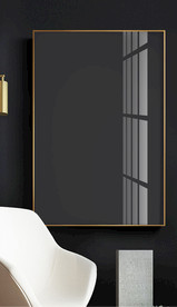 大气玄关装饰装饰画贴图效果图