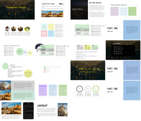 2020年杂志风旅游画册PPT