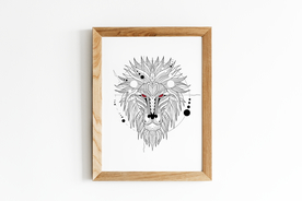 星座文化艺术装饰画