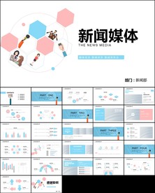 新闻媒体采访出版社杂志社ppt