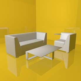 沙发模型 休闲沙发 休闲座椅