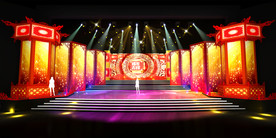 春节晚会   舞台设计