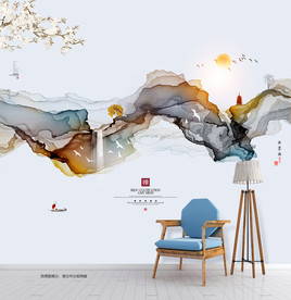 山水画 花鸟画 新中式