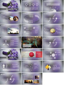 欧美大气杂志风ppt通用模板