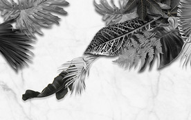 黑白新款装饰画 TIF分层