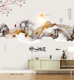 电视背景墙 装饰画