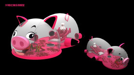 3D粉红猪乐园 模型