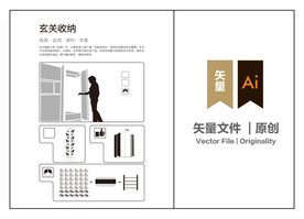 房地产素材-玄关收纳