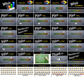 高档卡通黑板ppt教育PPT