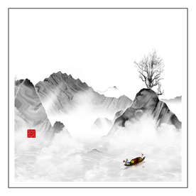 装饰水墨画
