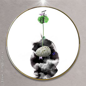 现代组合无框画