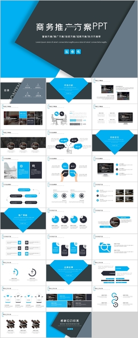 商务推广方案PPT
