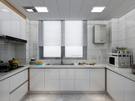 新中式厨房装修效果图