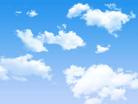 蓝天白云