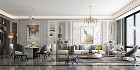 现代轻奢客餐厅