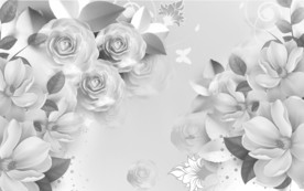 立体装饰画 TIF分层背景墙