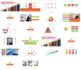 简约多彩时尚教育培训PPT课件