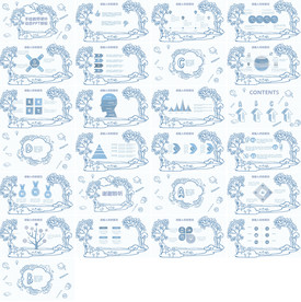 清新简约说课教育培训PPT课件