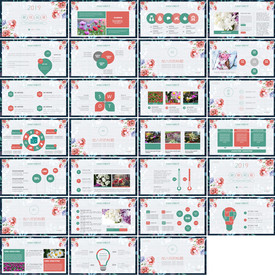 清新简约说课教育培训PPT课件