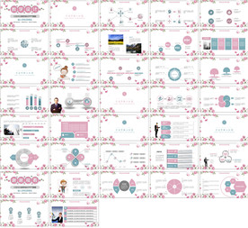 清新简约说课教育培训PPT课件