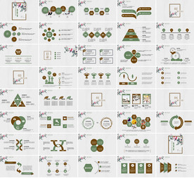 清新简约说课教育培训PPT课件