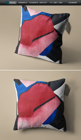 高档抱枕图案 轻奢北欧抱枕