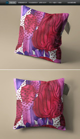 高档抱枕图案 轻奢北欧抱枕