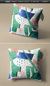 高档抱枕图案 轻奢北欧抱枕