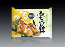 粽子卷膜袋平面展开图