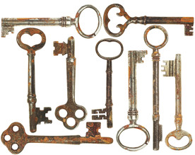 上世纪年代钥匙