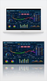 基建工程可视化数据大屏