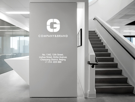 LOGO前台立体字效果图