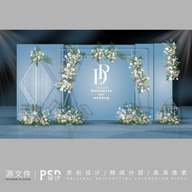 婚礼留影区效果设计