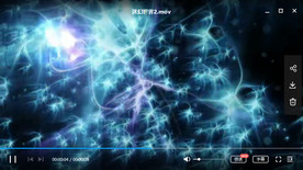 梦幻迷幻世界舞台背景动态素材