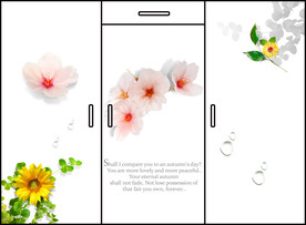 衣柜图案 春天花朵