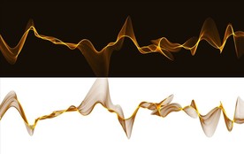 金色丝绸光效素材