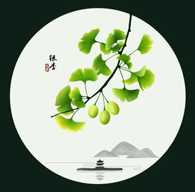 矢量银杏